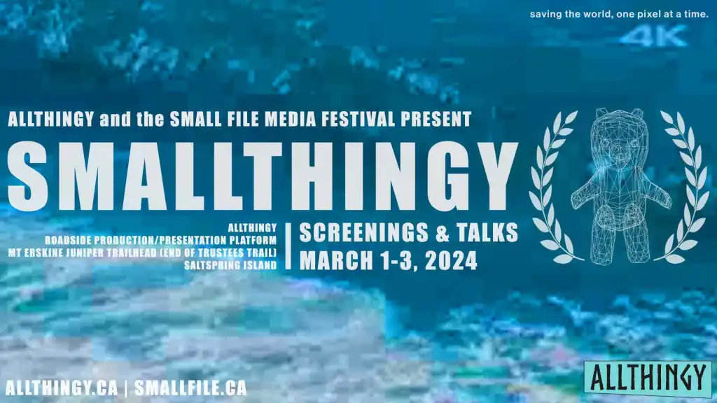 Smallthingy: March 1-3 on Salt Spring Island